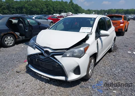 2015 Toyota Yaris Le from USA, damaged, VIN VNKKTUD31FA026600